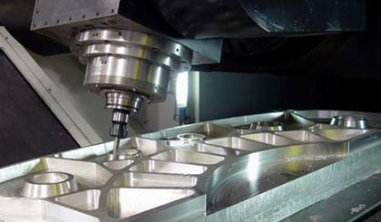 CNC-bearbetade anpassade aluminiumdelar