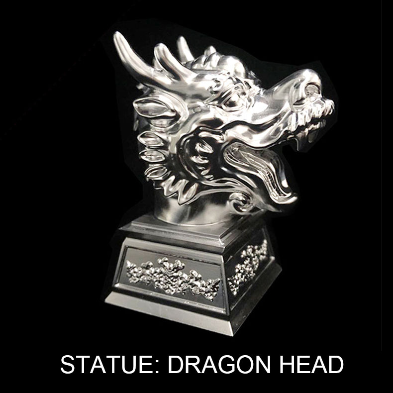 Cabeça de dragão estátua