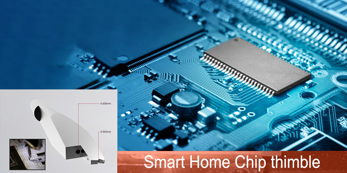 cnc ẹrọ Smart Home Chip thimble