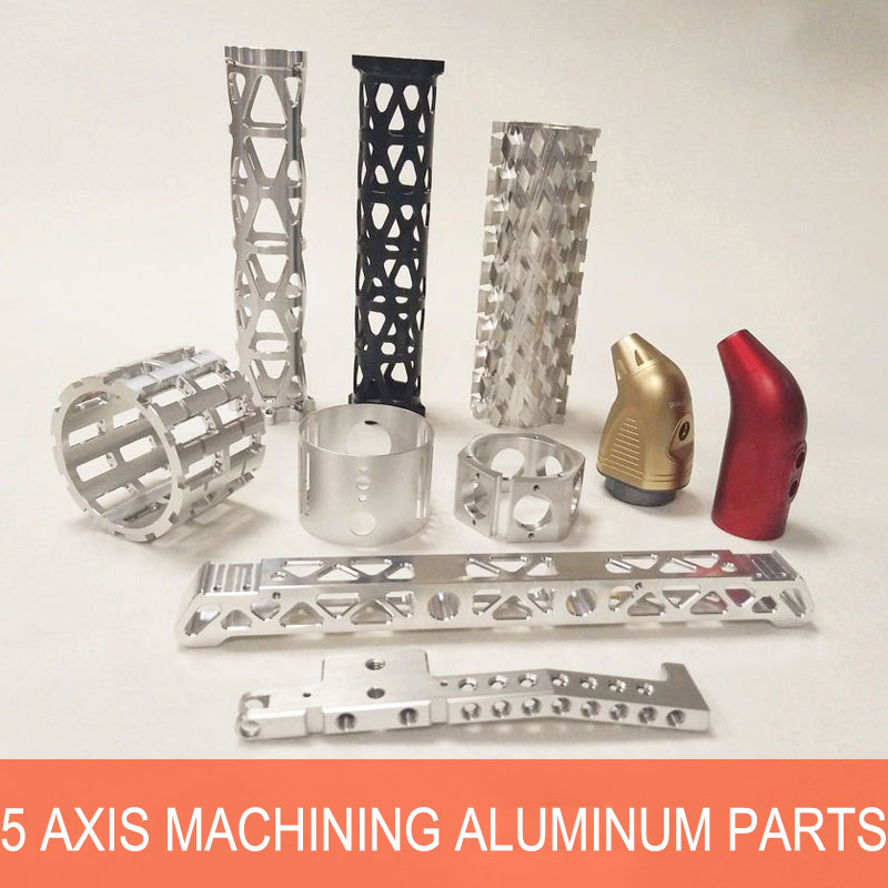 5 ardatzeko aluminiozko piezak mekanizatzea