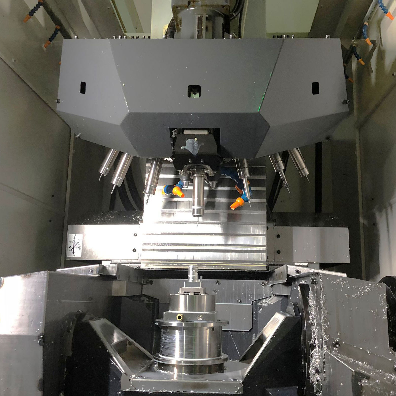 Cnc machining ad partes axis et plastic V metallum