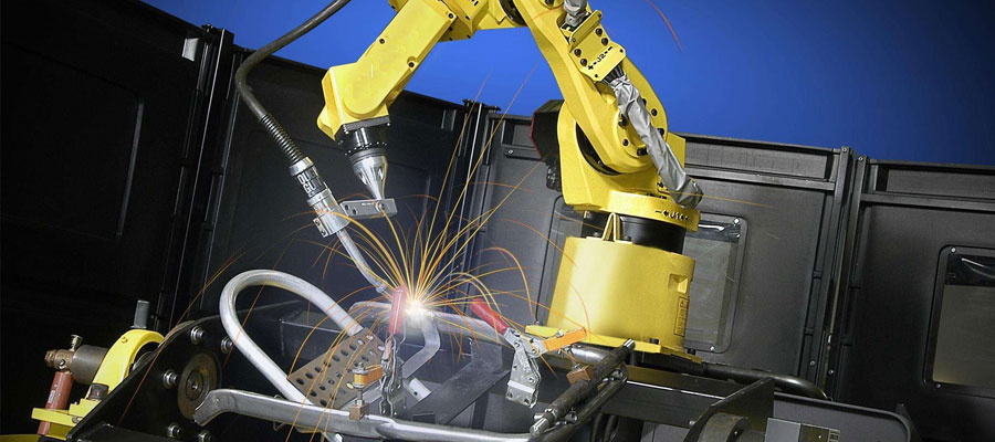 mecanització CNC de peces del robot