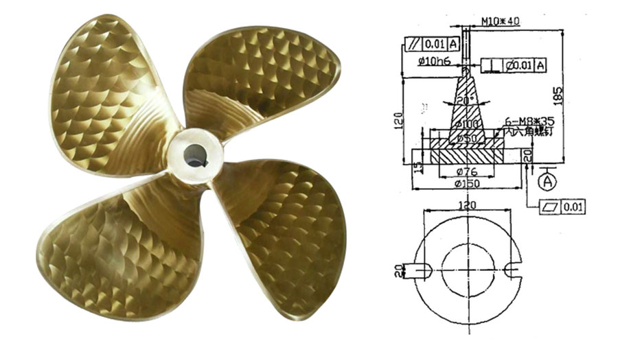 დიზაინის საზღვაო Propeller საშუალებები