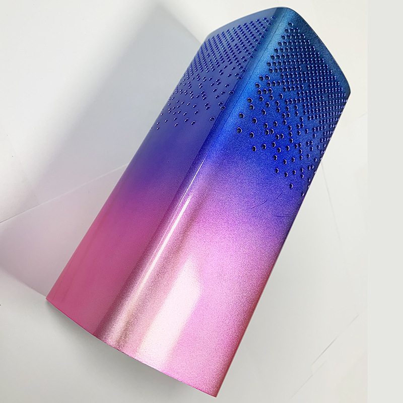Hutsean estaldurako kolore gradienteen pieza elektronikoak