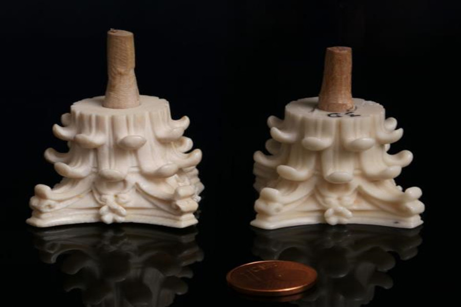 Materiały do ​​druku 3D mogą zastąpić kość słoniową, aby z dużą precyzją przywracać stare zabytki kultury