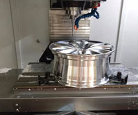 CNC Maskinering og formingsprosess av hjulhjul