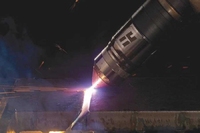 What are the four methods of mechanized plasma cutting?